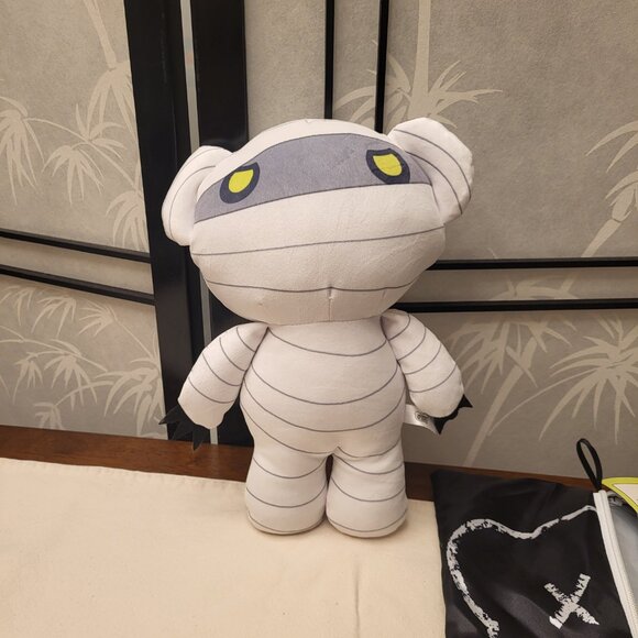 Very Rare "Bundle" the Mummy Deddy Bear w/ Body Bag - NWT - Picture 1 of 5